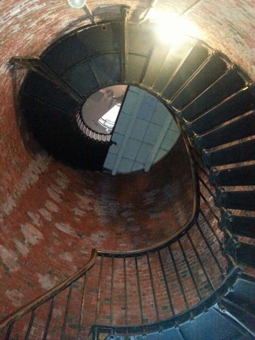 Light House Steps Looking Up