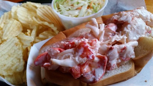 Lobster Roll at The Lobster Shack