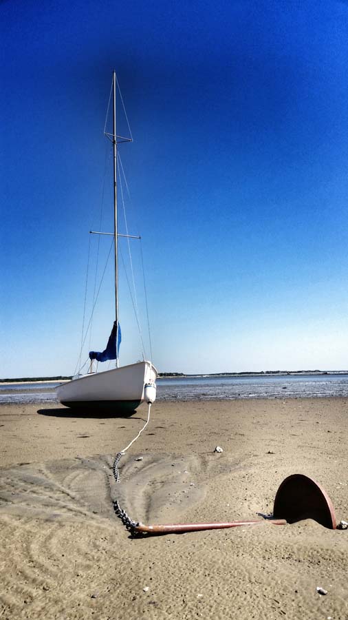 sail boat and anchor