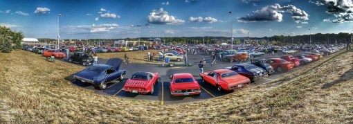 Cruise Night Parking Lot